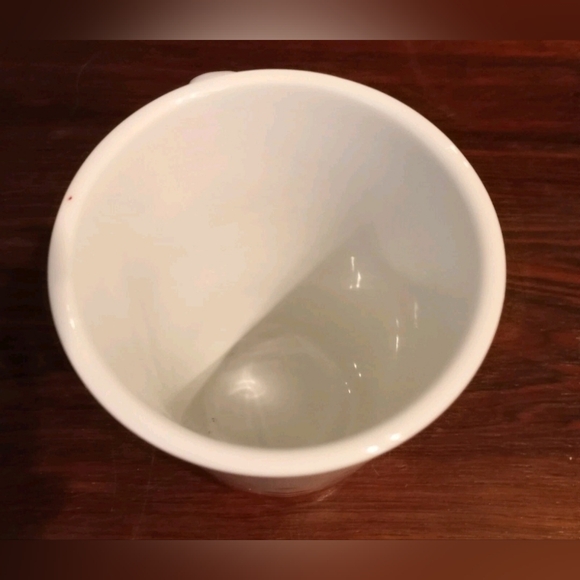 Large Starbucks Red & White Chevron  Hearts Mug Cup 22 oz - Picture 7 of 7